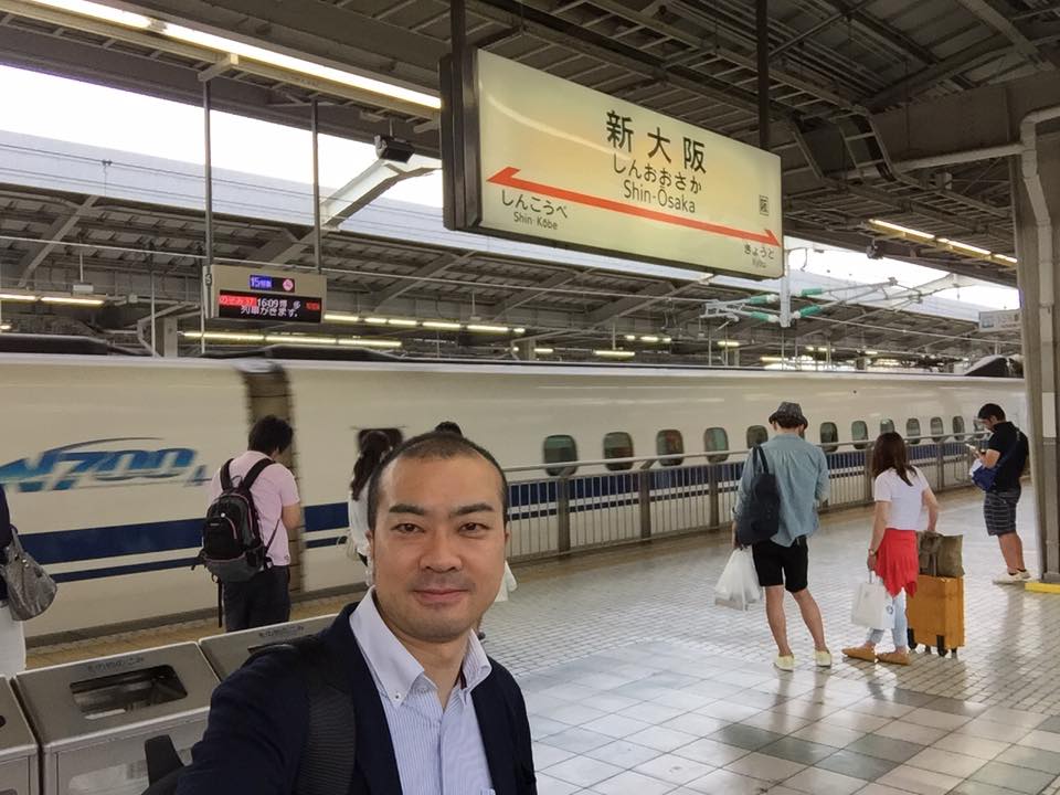 新大阪にて