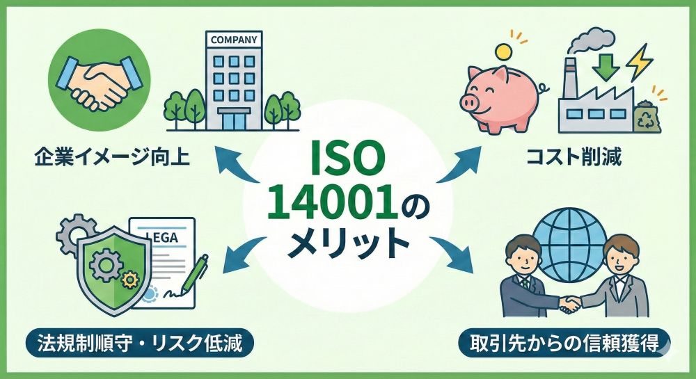 ISO14001のメリット