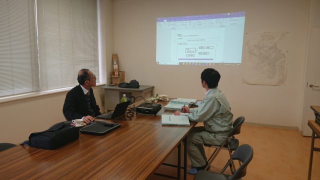 ISO14001のコンサル風景