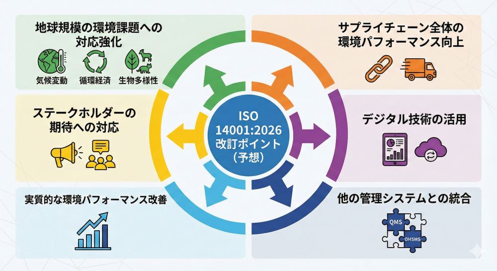 ISO14001：2026の変更ポイント
