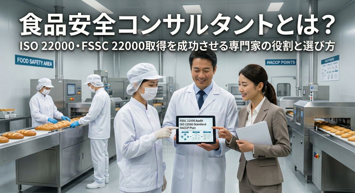 食品安全コンサルタントとは