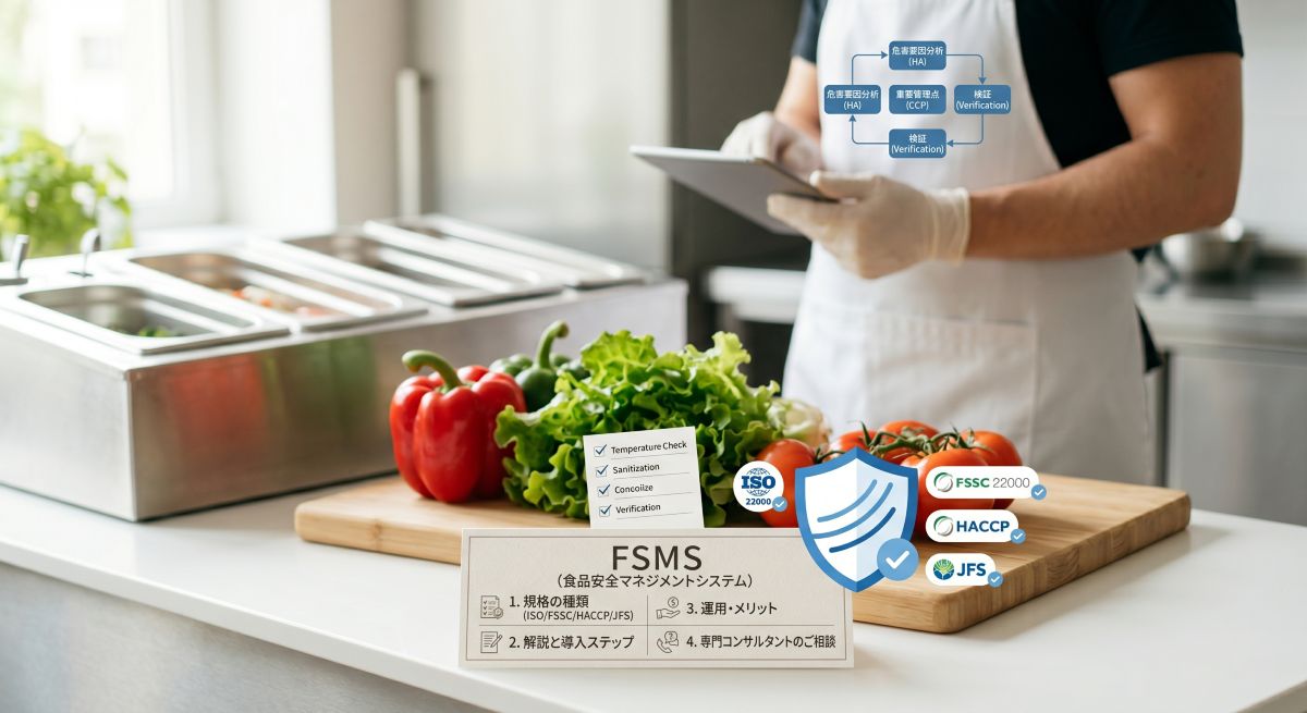 FSMS食品安全マネジメントシステムとは